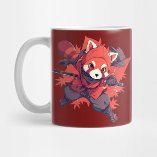 Red Panda Ninja Mug